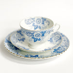 Load image into Gallery viewer, &quot;ROUEN&quot; Teacup, Saucer &amp; Sideplate England
