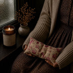 Load image into Gallery viewer, floral rose lavender eye pillow - handmade in Australia with organic lavender - Karsten &amp; Co.
