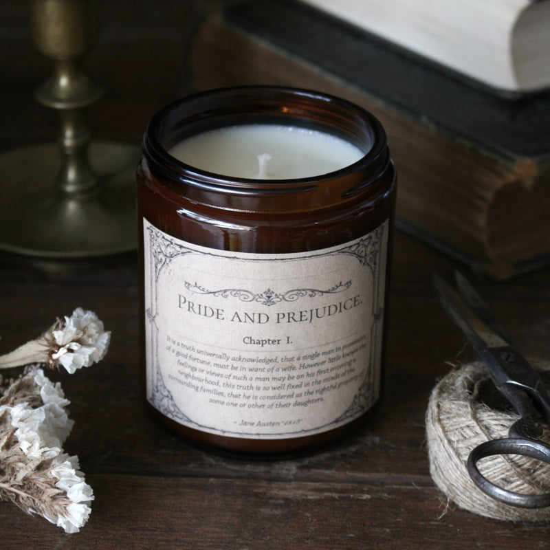 Bookish Candle"Pride and Prejudice"