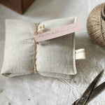 Load image into Gallery viewer, Natural Linen Eye Pillow, Organic Lavender
