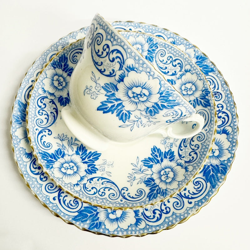 "ROUEN" Teacup, Saucer & Sideplate England