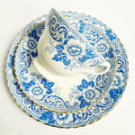 Load image into Gallery viewer, &quot;ROUEN&quot; Teacup, Saucer &amp; Sideplate England
