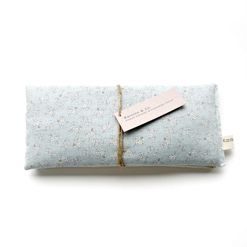 Organic Lavender Eye Pillow "English Garden Pastel"