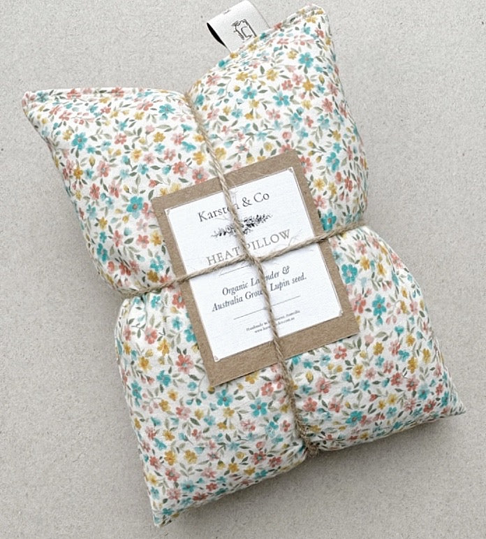 Organic Lavender & Lupin Heat Pack - Pillow “Summer Fields”