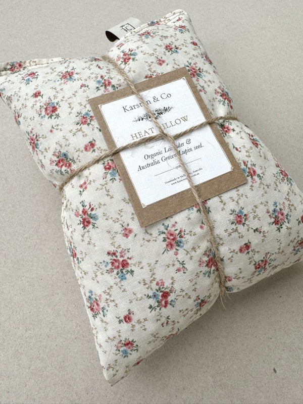 Organic Lavender & Lupin Heat Pack - Pillow “Cottage”