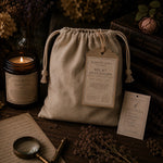 Load image into Gallery viewer, Parchment - No. 07 Therapeutic Heat Pillow - Organic Lavender &amp; Lupin
