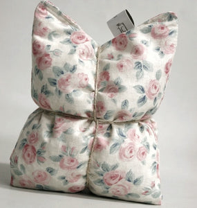 Liberty Heat Pillow "Ascot Rose" Organic lavender & Lupin