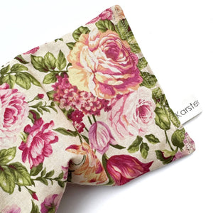 Organic Lavender & Lupin Heat Pillow “Rose Garden”