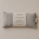Load image into Gallery viewer, Lavender Linen eye pillow Australia - Organic Lavender &amp; Flaxseed - Karsten &amp; Co.
