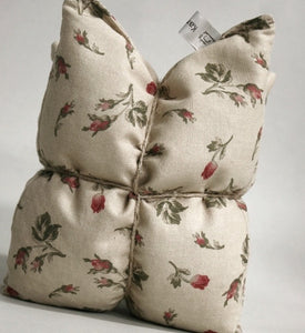 Organic Lavender & Lupin Heat Pack - Pillow "Cottage Rose "