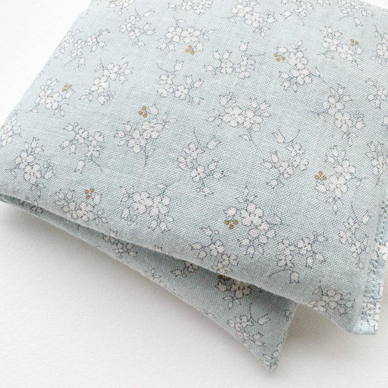 Organic Lavender Eye Pillow "English Garden Pastel"