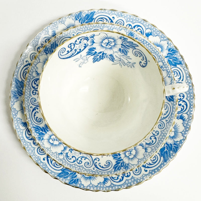 "ROUEN" Teacup, Saucer & Sideplate England