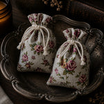Load image into Gallery viewer, Organic Lavender Sachets - Rose fabric - Karsten &amp; Co. Australia
