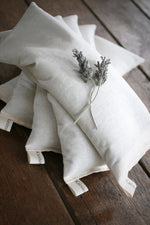 Load image into Gallery viewer, Natural Linen Eye Pillow, Organic Lavender
