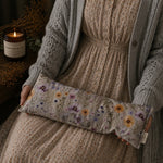 Load image into Gallery viewer, Therapeutic aromatherapy Lupin Heat pack/pillow - handmade in Australia by Karsten &amp; Co. 
