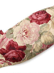 Lupin Heat Pillow / Organic Lavender “Antique Rose Bouquet”