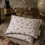 Load image into Gallery viewer, organic lavender and lupin heat pack/pillow Australia - floral fabric - Karsten &amp; Co. 
