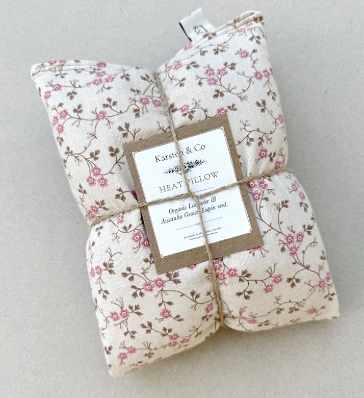 Organic Lavender & Lupin Heat Pack - Pillow “Meadow”