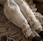 Load image into Gallery viewer, Jane Eyres small pantaloons - handmade by artist Kate Karsten
