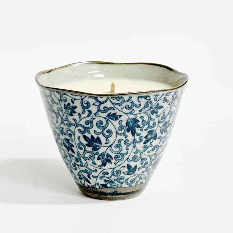 Aromatherapy Teacup Candle "Floral"