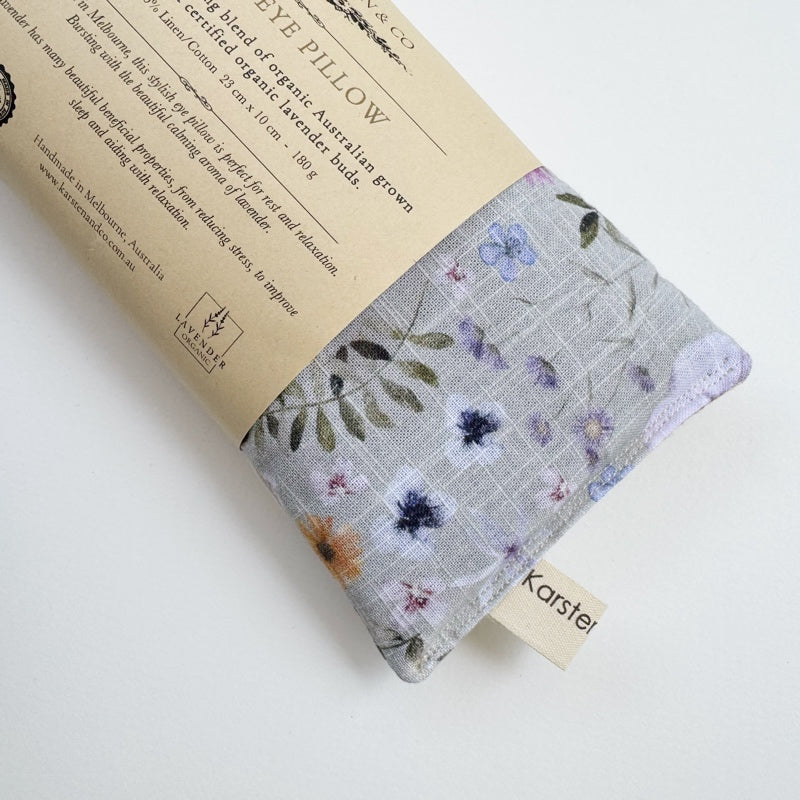 Soft Linen Eye Pillow “Windsor Park”