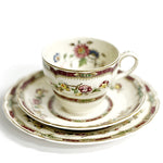 Load image into Gallery viewer, Marlborough Teacup, Saucer &amp; Side Plate Royal Petal &quot;Grindley&quot; England
