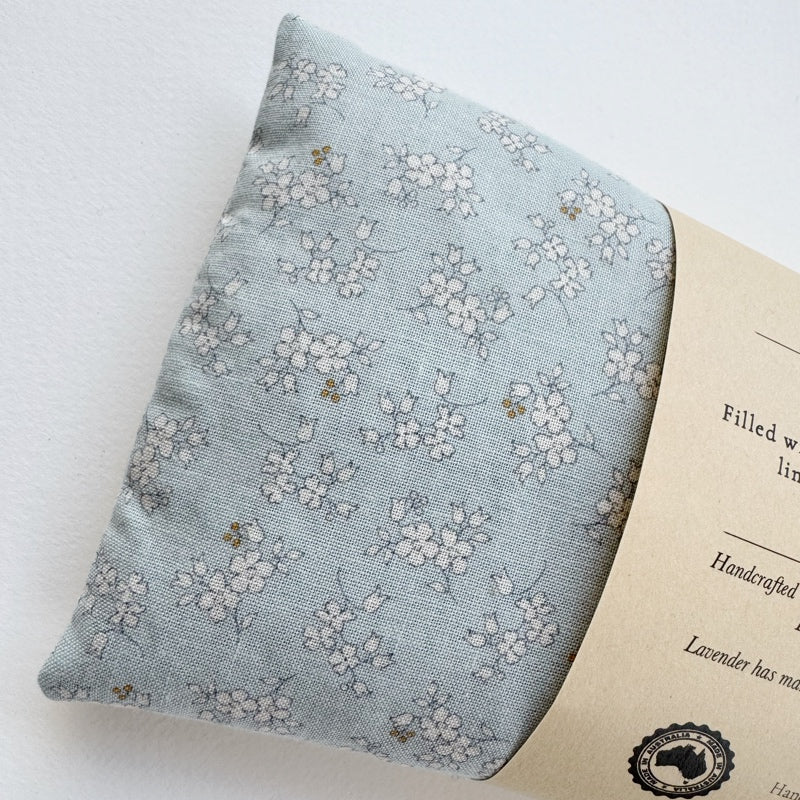 Eye Pillow / Organic Lavender "English Garden Pastel"