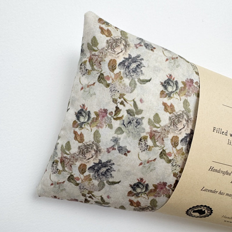 Eye Pillow / Organic Lavender “Antique Rose”