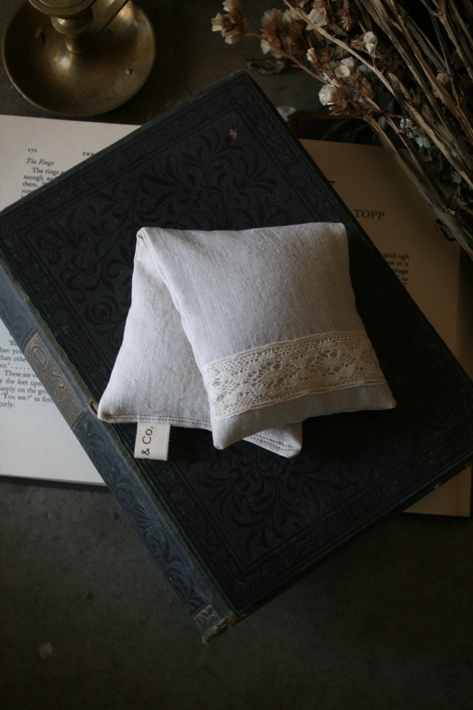 Natural Linen Eye Pillow