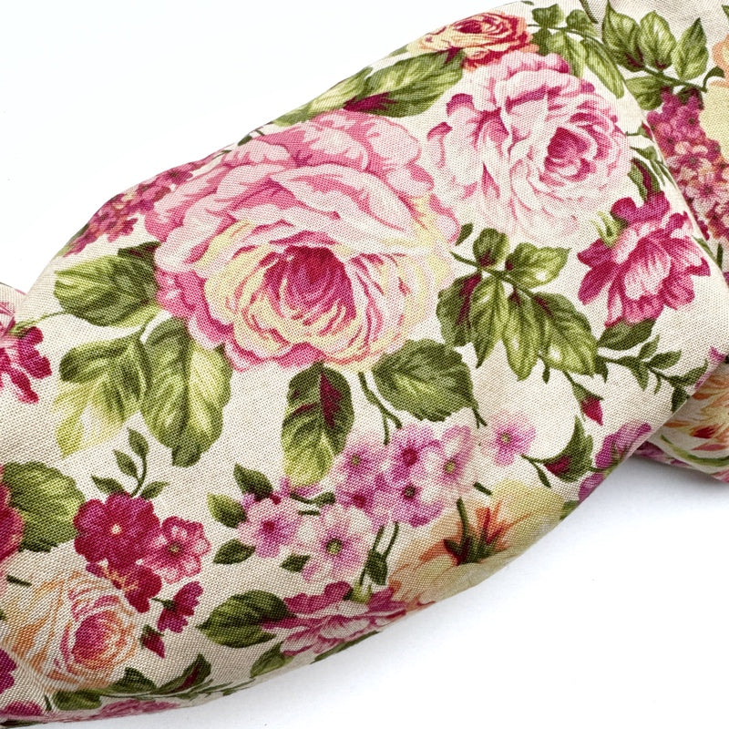 Organic Lavender & Lupin Heat Pillow “Rose Garden”