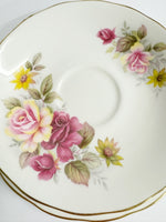 Load image into Gallery viewer, &quot;Queen Anne&quot; Teacup, saucer &amp; Side Plate England
