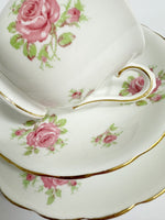 Load image into Gallery viewer, &quot;Victoria&quot; Teacup, Saucer &amp; Side Plate
