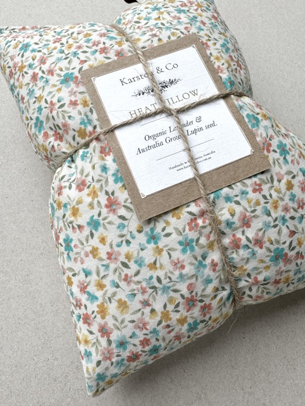 Organic Lavender & Lupin Heat Pack - Pillow “Summer Fields”