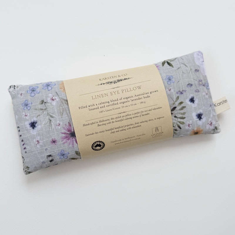 Soft Linen Eye Pillow “Windsor Park”