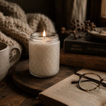 Load image into Gallery viewer, Pure organic lavender candle - pure essential oil - hand poured in Australia - Karsten &amp; Co.
