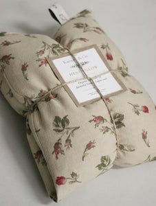 Organic Lavender & Lupin Heat Pack - Pillow "Cottage Rose "