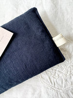 Load image into Gallery viewer, Organic Lavender Eye Pillow Navy
