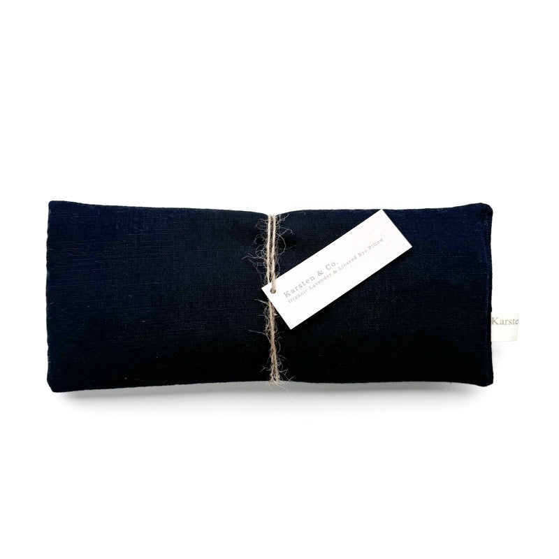 Organic Lavender Eye Pillow Navy