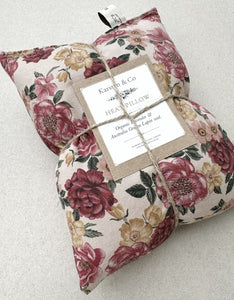 Organic Lavender & Lupin Heat Pack - Pillow “Grandmother’s Garden”