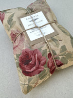 Load image into Gallery viewer, Organic Lavender &amp; Lupin Heat Pack - Pillow “Antique Rose Bouquet”
