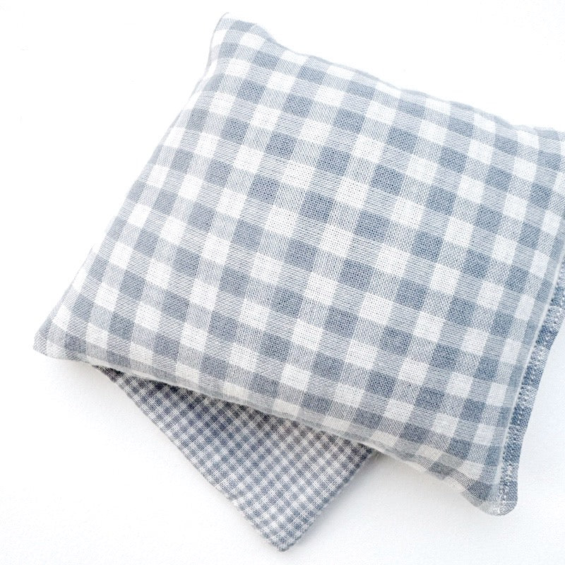 Organic Lavender Eye Pillow “Blue Gingham”