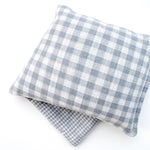 Load image into Gallery viewer, Organic Lavender Eye Pillow “Blue Gingham”
