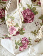 Load image into Gallery viewer, Organic Lavender Linen Sachets / Large “Rose”
