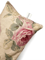 Load image into Gallery viewer, Lupin Heat Pillow / Organic Lavender “Antique Rose Bouquet”
