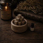 Load image into Gallery viewer, Wooden desk diffuser on a wooden table - Karsten &amp; Co. Australia
