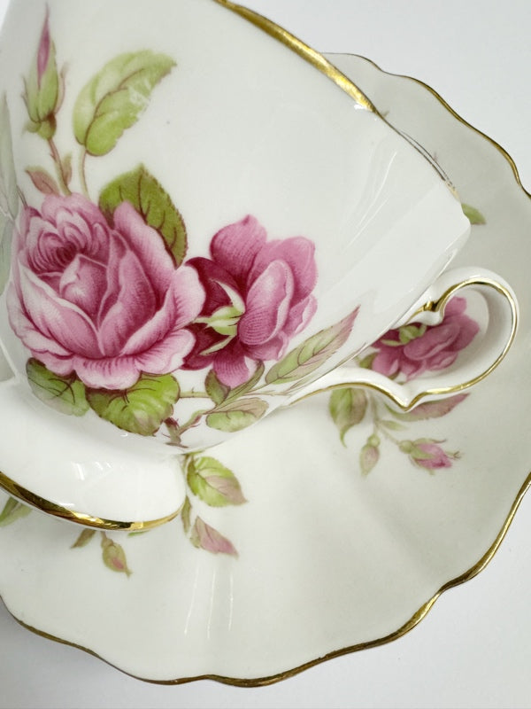 "GROSVENOR" Teacup, Saucer & Side Plate England