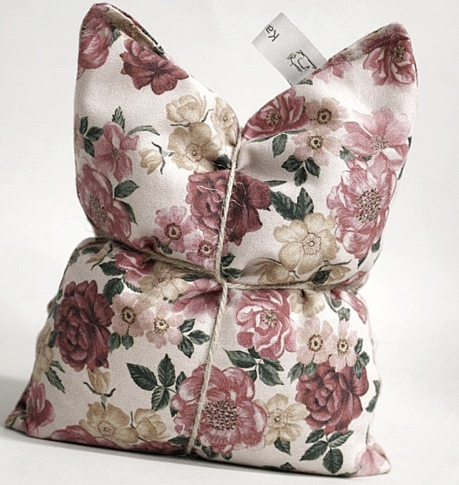 Organic Lavender & Lupin Heat Pack - Pillow “Grandmother’s Garden”