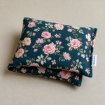 Load image into Gallery viewer, floral rose Organic Lavender and Lupin Heat pack/pillow - Karstenandco
