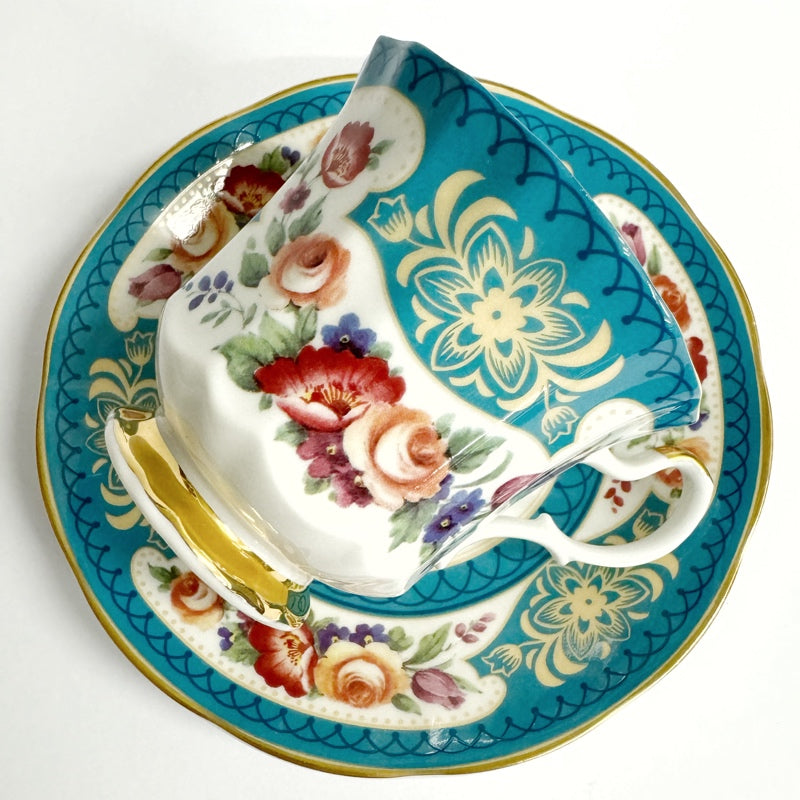 Queens Teacup & Saucer "Balmoral"