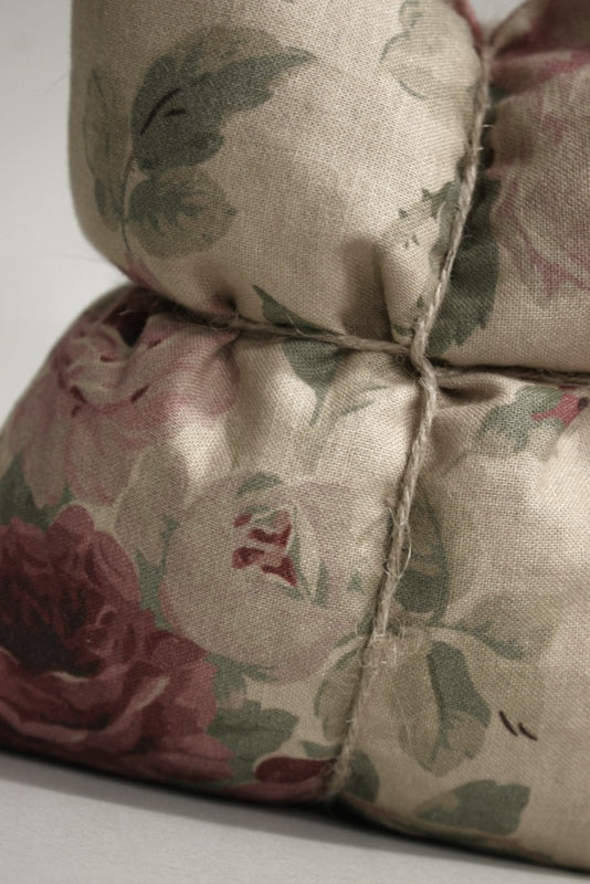 Organic Lavender & Lupin Heat Pack - Pillow “Antique Rose Bouquet”